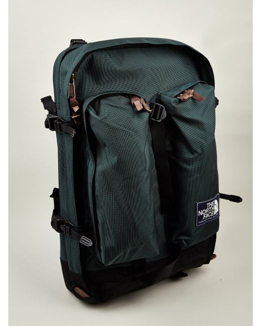 The north face Mens Green Heritage Crevasse Backpack in Green for Men | Lyst