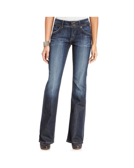 Hudson jeans Signature Bootcut Jeans In Firefly in Blue (Elm) - Save 26 ...