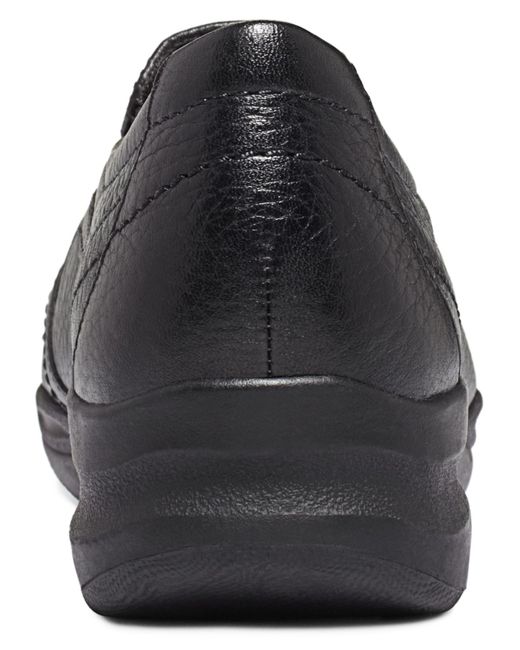 Clarks Collection Womens In Motion Kick Walking Shoes In Black Lyst 7419