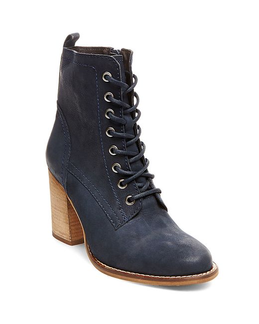 steve madden blue suede boots