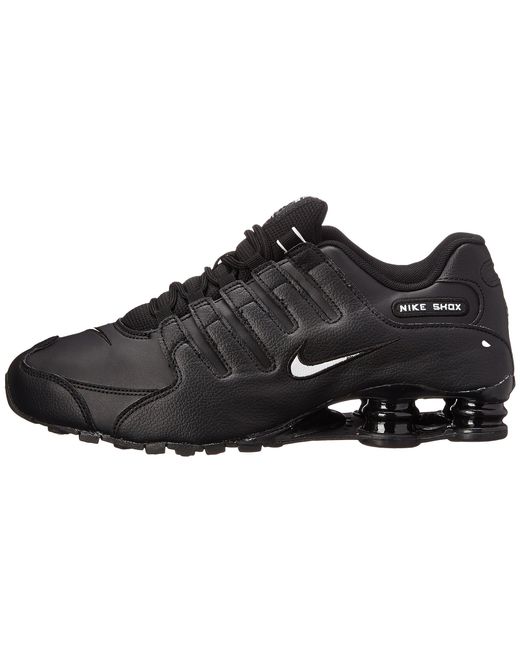 Nike Shox Nz Eu in Black (Black/White/Triple Black) | Lyst