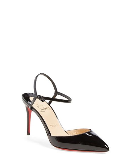 christian louboutin shoes fake - Christian louboutin Rivierina Patent Leather Pumps in Black (BLACK ...