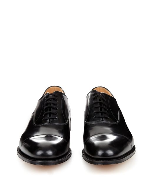 Church&#39;s Dubai Leather Oxford Shoes in Black for Men | Lyst