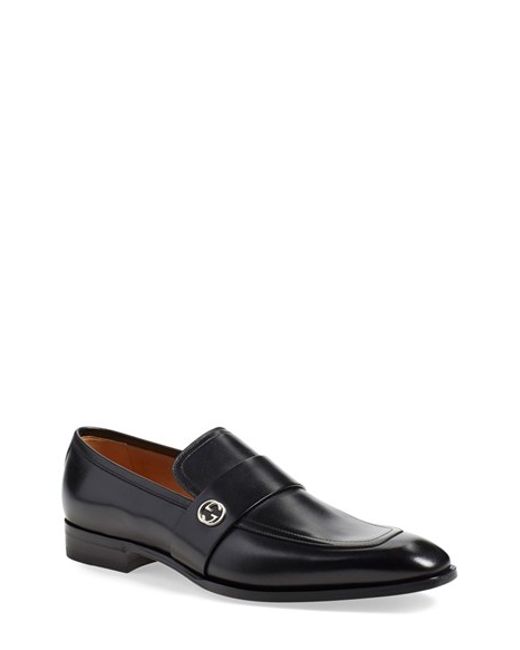 Gucci &#39;broadwick&#39; Loafer in Black for Men | Lyst
