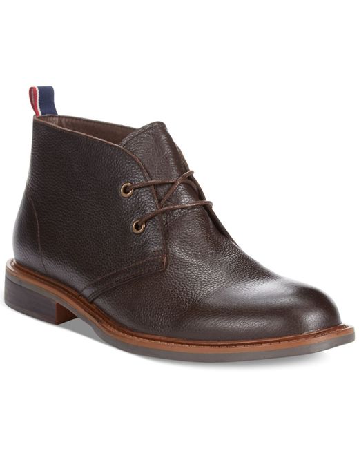 hilfiger chukka boots hilfiger stoneham2 chukka boots in brown for hilfiger chukka boots hilfiger stoneham2 chukka boots in brown for