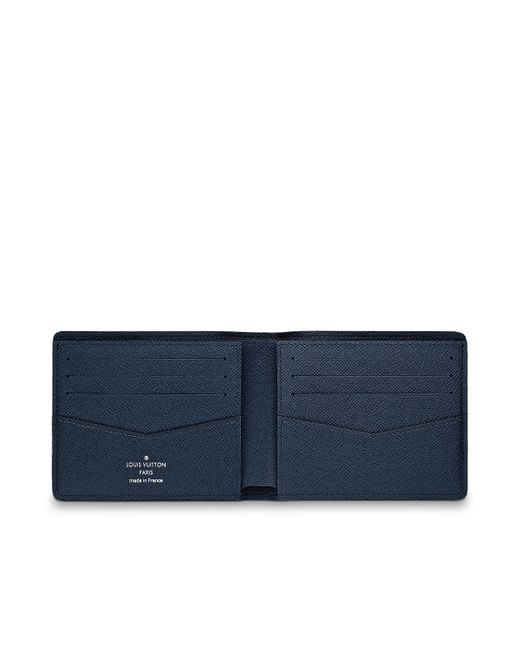 Louis vuitton Slender Wallet in Blue for Men - Save 12% | Lyst