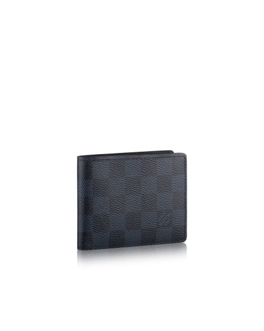 Louis vuitton Slender Wallet in Blue for Men (cobalt) | Lyst