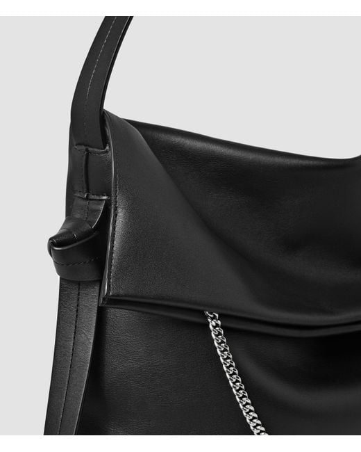 Allsaints Lafayette Large Shoulder Bag in Black | Lyst