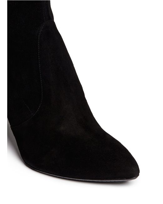 stuart weitzman highstreet suede boot