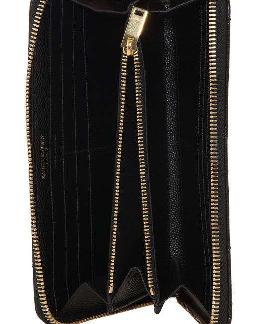 purse ysl - ysl saint laurent monogram zip around wallet