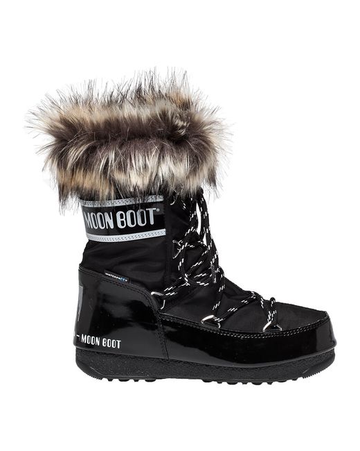 Tecnica Moon Boot We Monaco Low After Ski Boot Black in Black Lyst