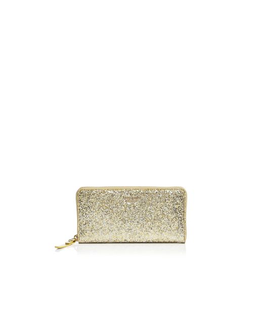 Kate spade Glitter Bug Lacey Continental Wallet in Gold - Save 26% | Lyst