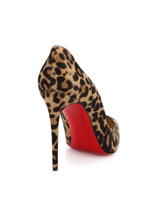 pigalle follies leopard print pump