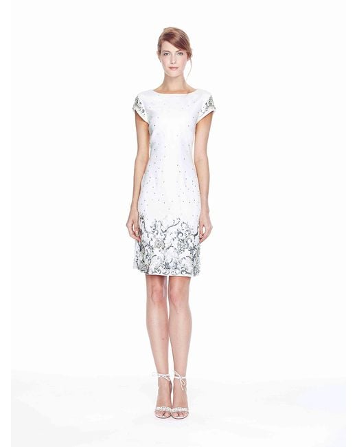 Marchesa white cocktail dresses Marchesa white cocktail dresses