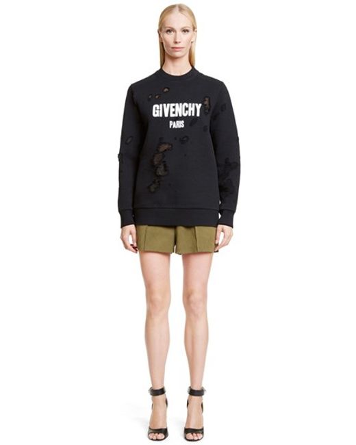 givenchy destroyed hoodie