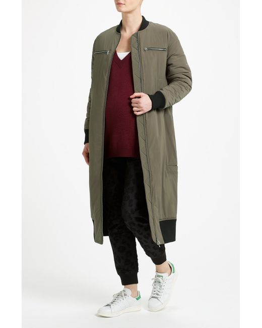 alexander wang oversized shirt coat
