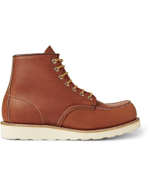 Red wing 6 Inch Moc Toe Boot in Brown for Men - Save 68% | Lyst