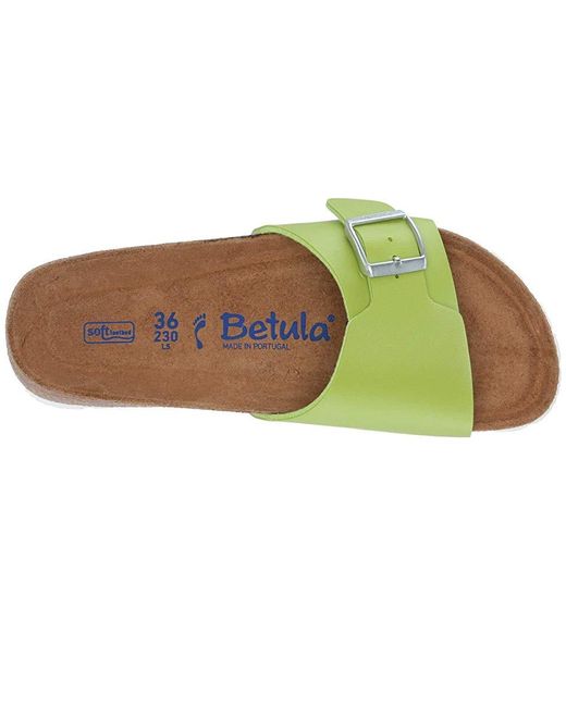Birkenstock Catalina Soft (lime Birko-flortm) Sandals in Green - Save 11% - Lyst