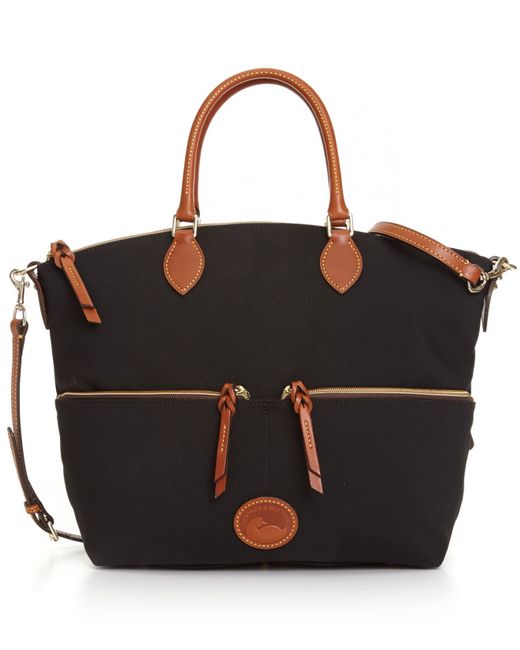 dooney nylon satchel