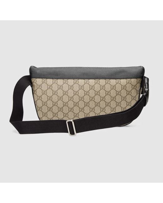 Gucci Gg Supreme Belt Bag in Beige for Men (GG Supreme canvas) | Lyst