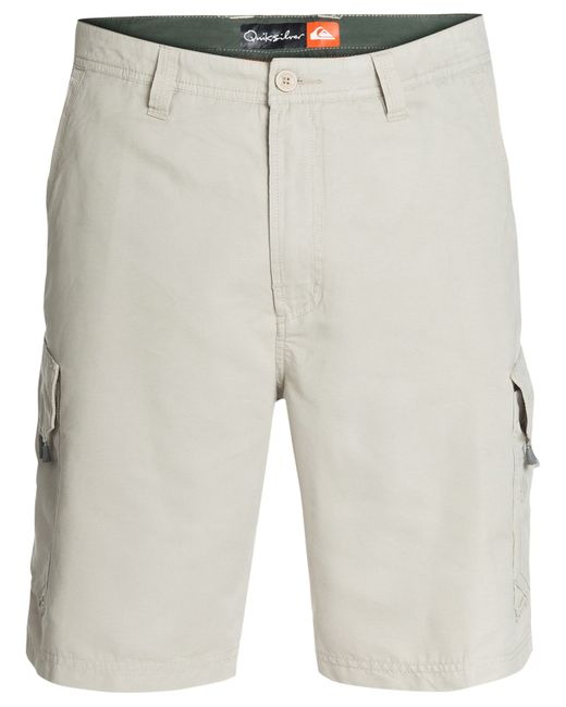 Quiksilver Waterman Men's Maldive Cargo Shorts in Gray for Men