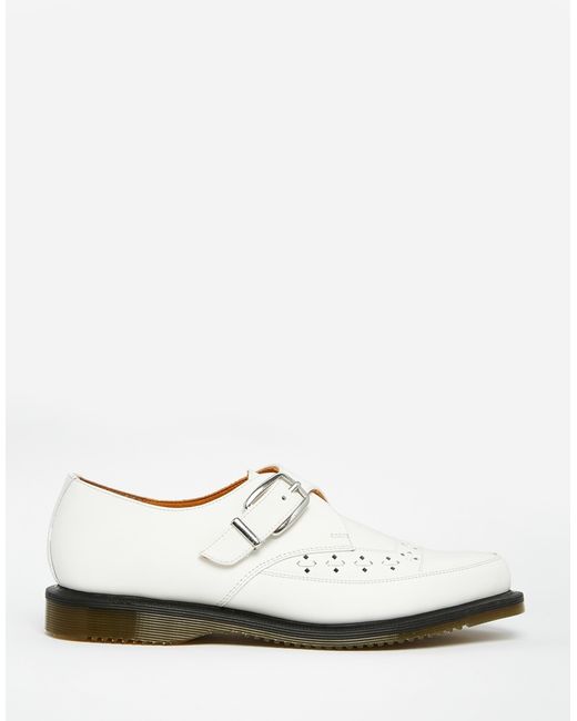 dr martens creepers white