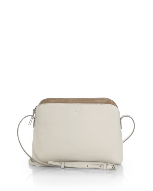 The row Multi-pouch Crossbody Bag in White (IVORY BEIGE) | Lyst