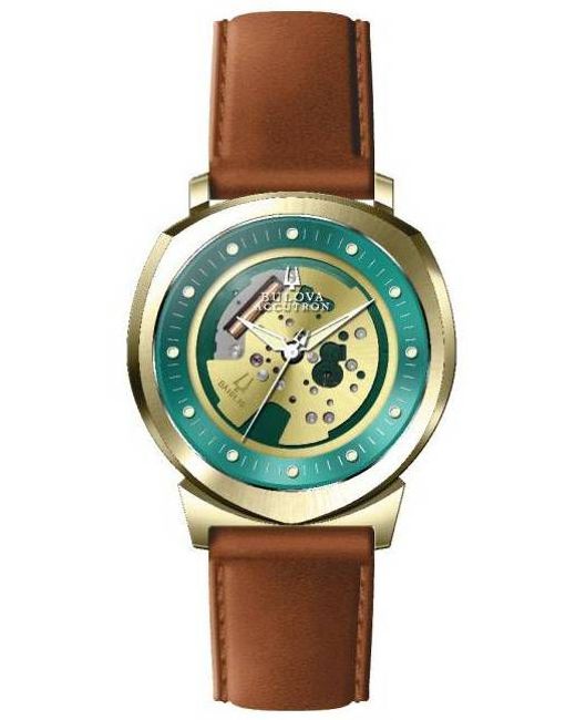 bulova brown strap