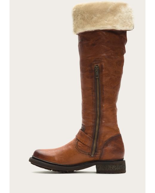 otk cognac boots