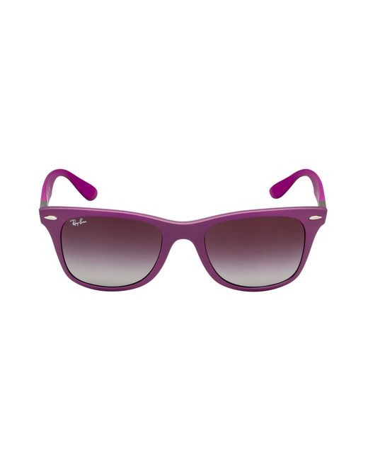 Ray Ban Sunglasses In Purple Light Purple Lyst 6479