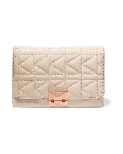 karl lagerfeld beige bag