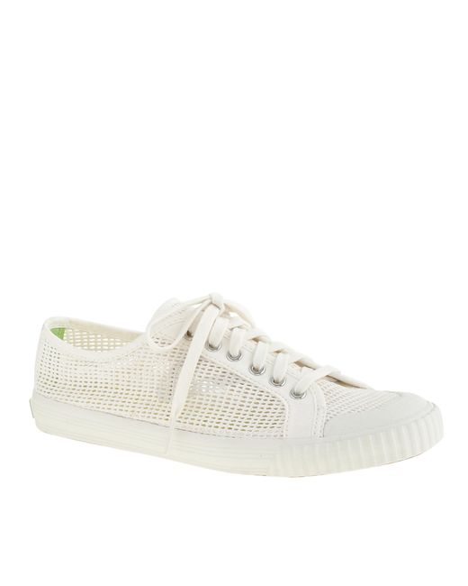 J.crew Women's Tretorn Tournament Net Sneakers in White - Save 15% | Lyst