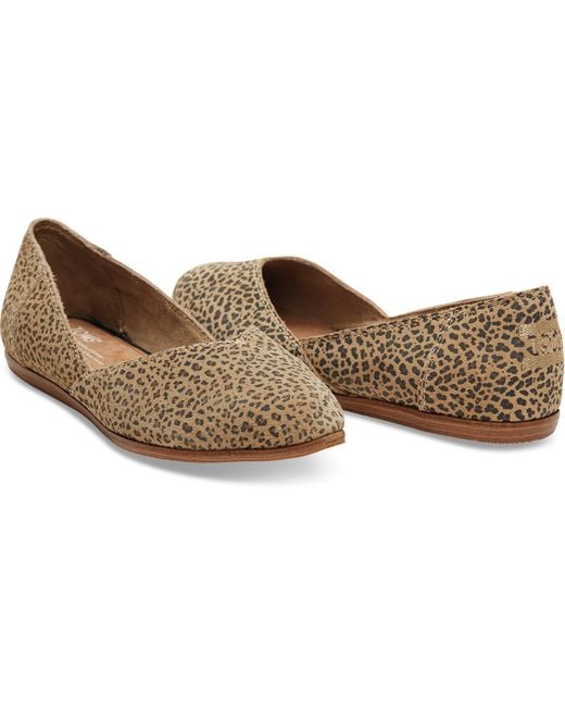 cheetah print toms flats