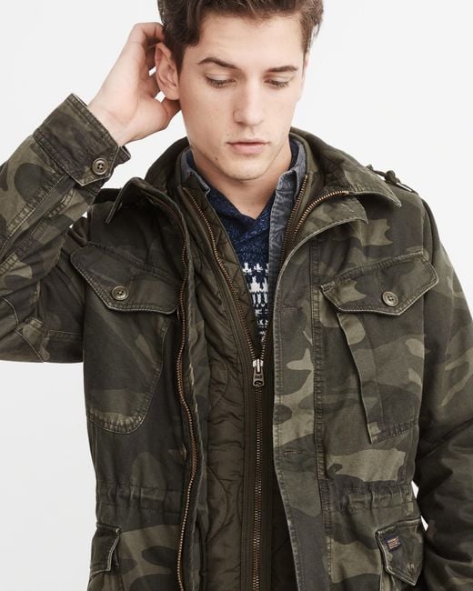 Abercrombie & fitch Military Field Jacket Exchange Color / Size in ...