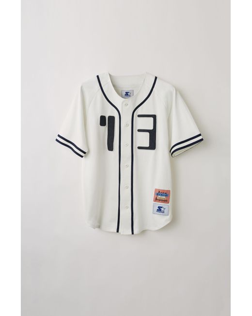 off white baseball jersey