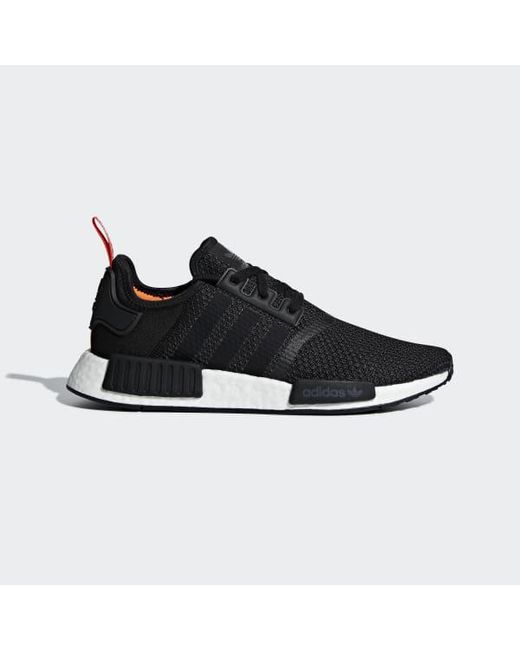 lyst adidas nmd r1 scarpe in nero per gli uomini. lyst adidas nmd r1 scarpe in nero per gli uomini.