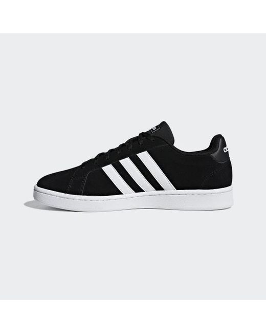 adidas Grand Court Shoes in Black for Men - Lyst