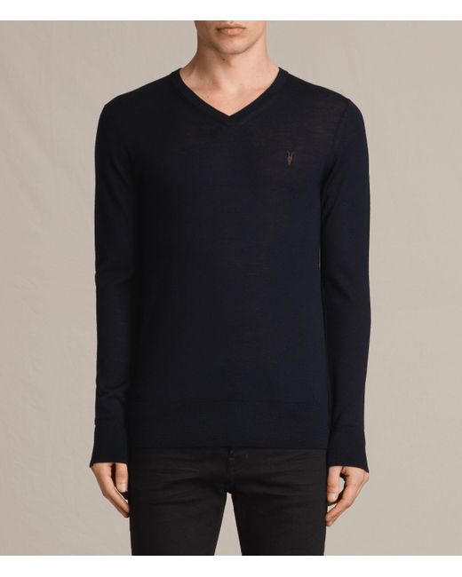 v neck merino jumper