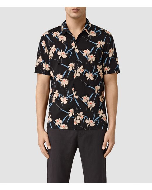 allsaints short sleeve shirt