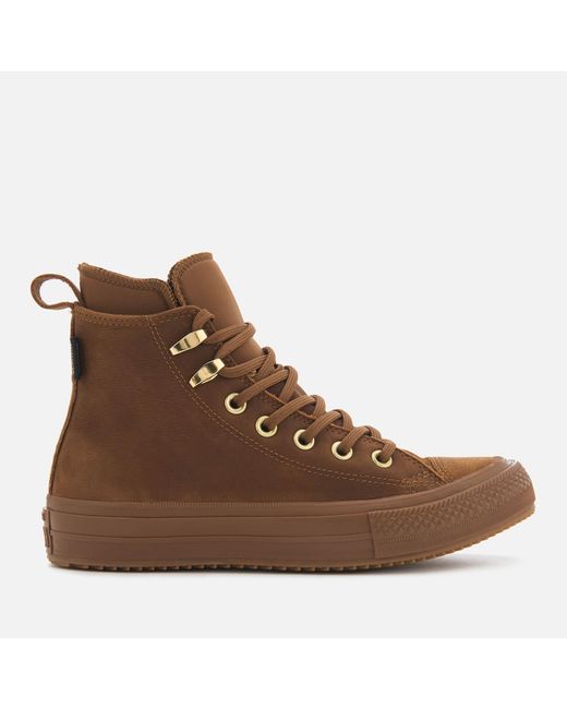 Lyst - Converse Chuck Taylor All Star Waterproof Boots in Brown