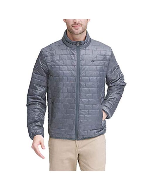 Dockers The Connor Lightweight Ultra Loft Quilted Packable Jacket in