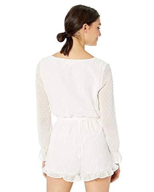 bb dakota embroidered chiffon smock top