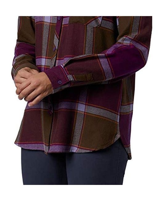 columbia simply put flannel shirt