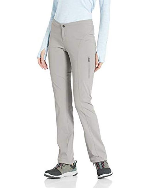 Lyst - Columbia Just Right Straight Leg Pant, Water ...