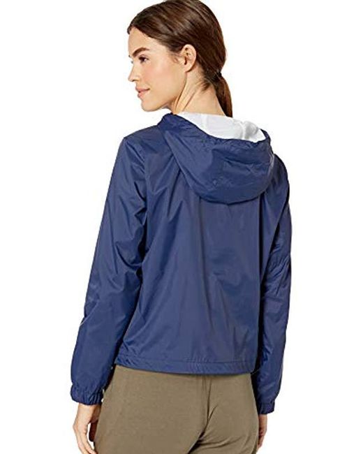 Download Levi's Lightweight Retro Rain Nylon Popover Jacket in Blue ...