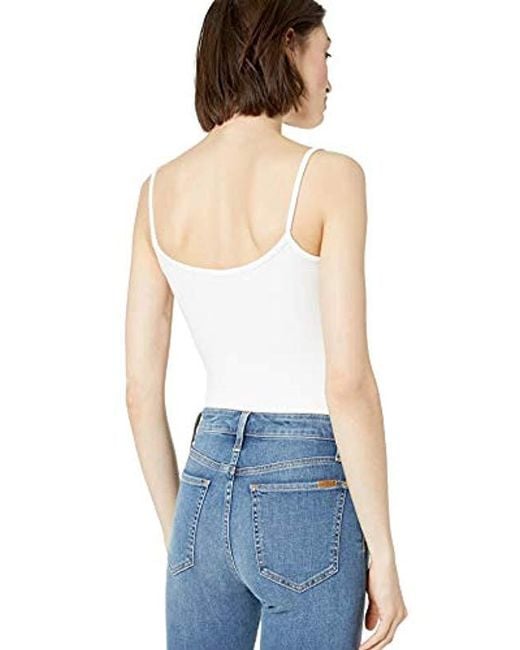 Michael Stars Womens Lucy Rib Bodysuit