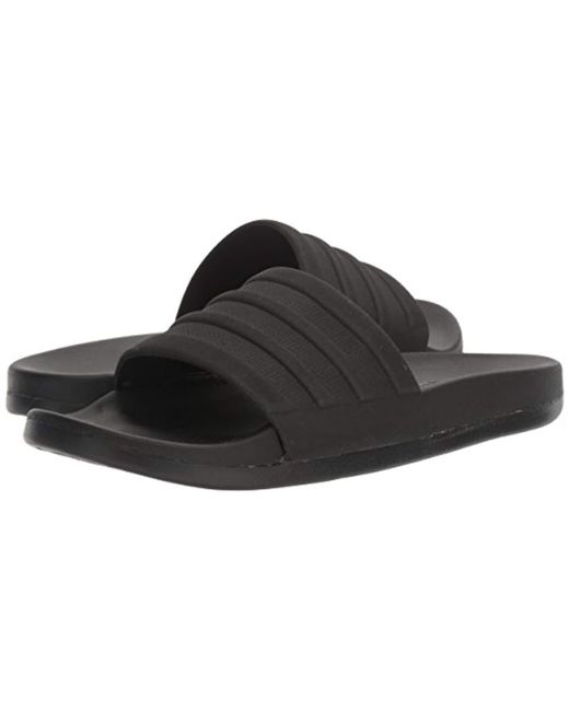 adidas Adilette Comfort Slide Sandal Black, ((17 M Us) in Black for Men - Lyst