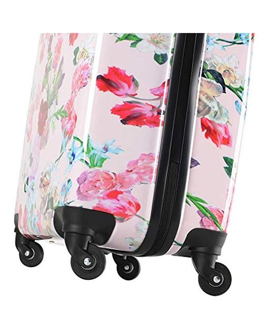 nine west luggage pink