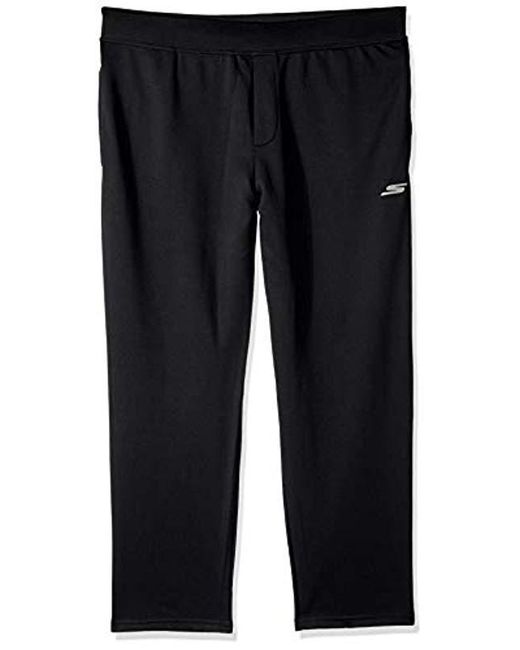 Lyst - Skechers Go Walk Descend Pant in Black for Men - Save 66%