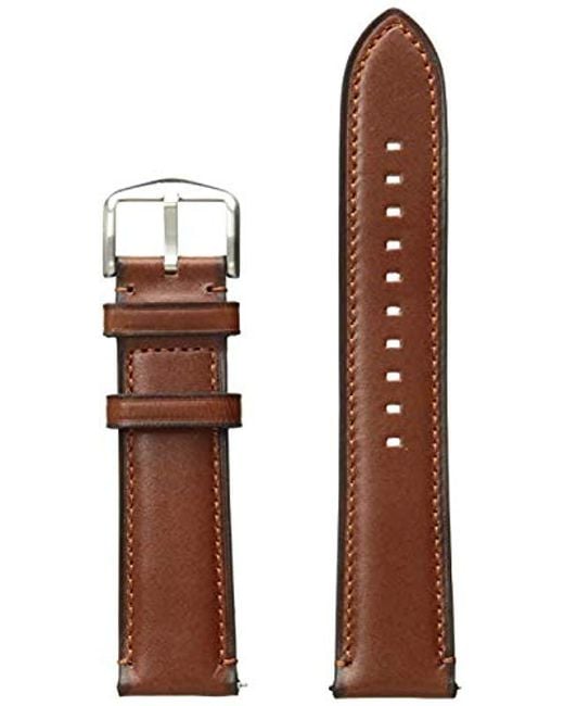 Fossil 22mm Leather Watch Band Lyst